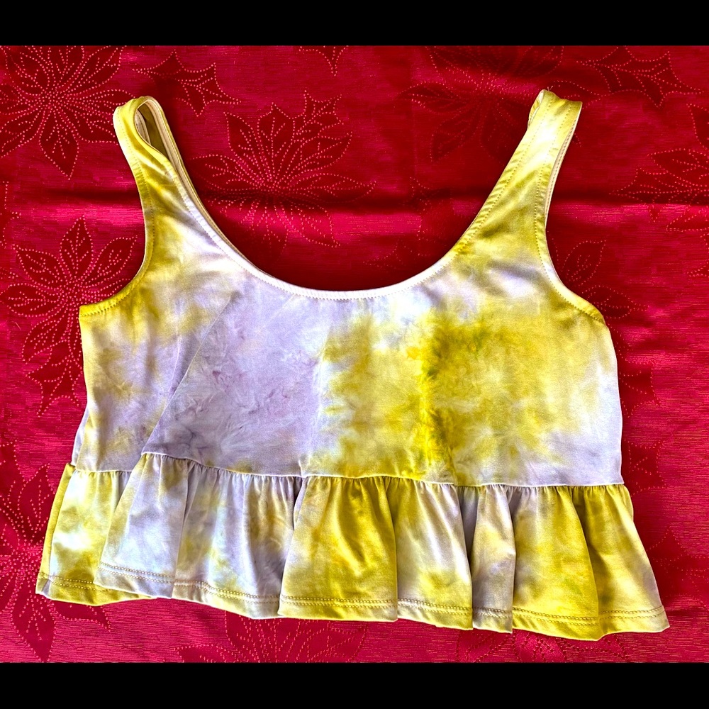 Tie dye crop top